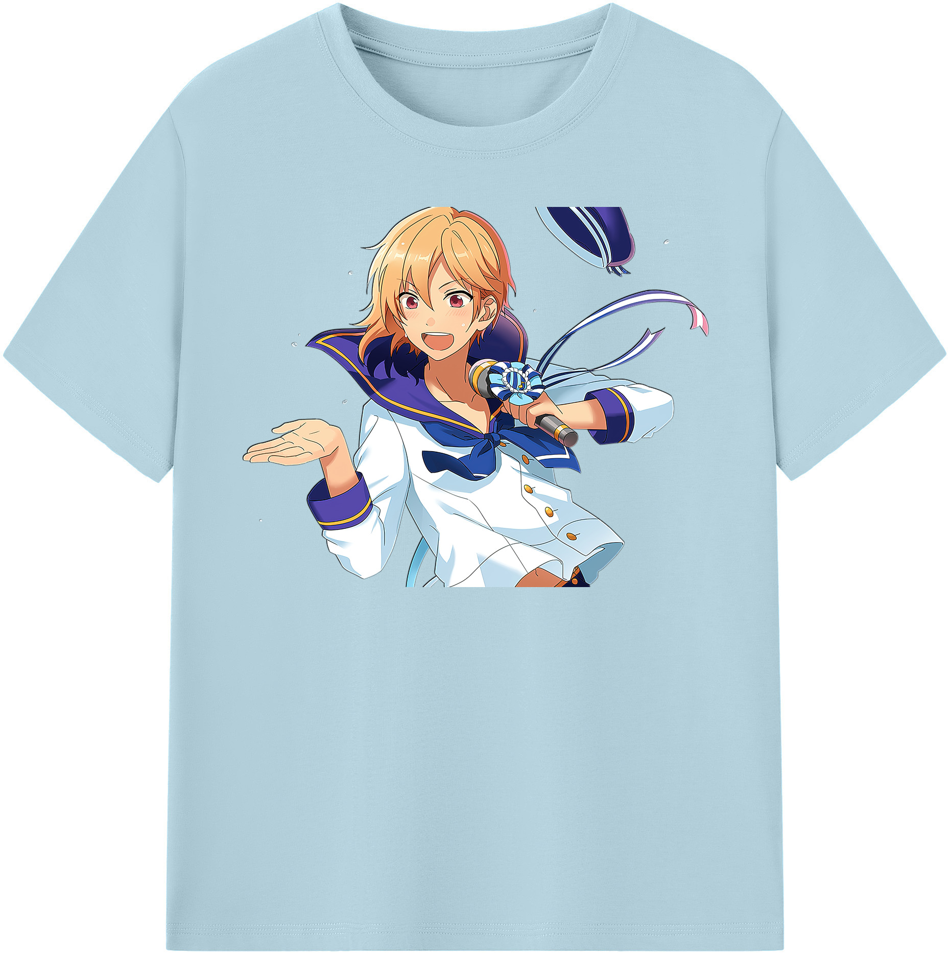 （画像用） あんさんぶるスターズ! Ensemble Stars 綿100％半袖Tシャツ（フロントプリント）